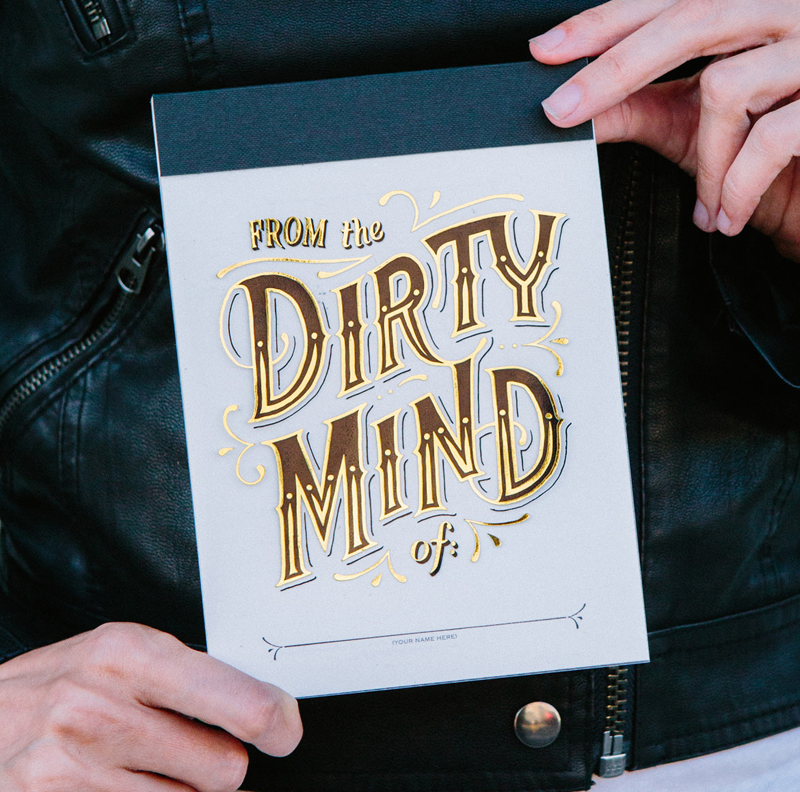 Knock Knock Dirty Mind Alter Ego Pad