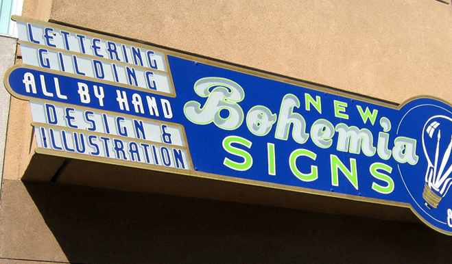 New Bohemia Signs